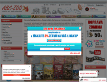 Tablet Screenshot of abc-zoo.sk